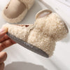 Cream Color Baby Fleece Warm Shoes SH7152D