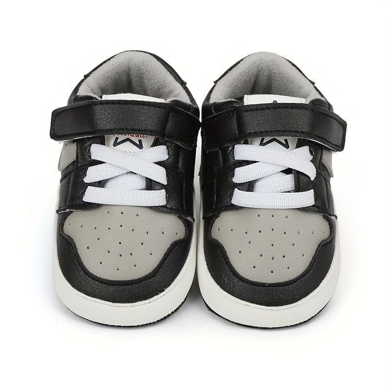 Gray & Black Shoes SH7075A