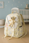 Cream Diaper Bag for Mother Travel - Baby Bear Diaper Backpack Bag BG5548B