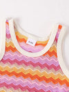 Girls' Fashion Tassel Top + Denim Shorts Set of 2 FD6114D