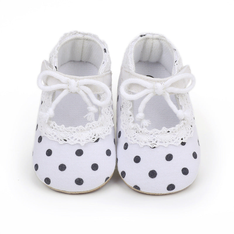 White Princess Lovely Toddler Baby Girls Shoes SH7143C