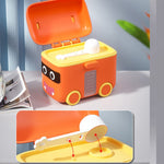 Orange Baby Portable Milk Powder, Food Storage & Snacks Container BCP1027B