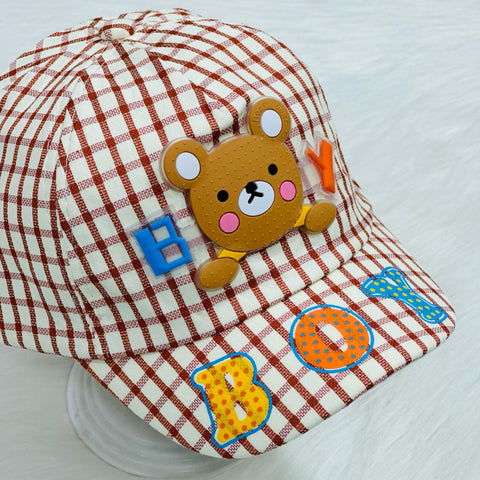 Children's Fashion Brown Boy Cap CP5017B