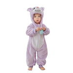 Purple Winter Baby Rompers Animal Jumpsuit  Body Suit BS6029