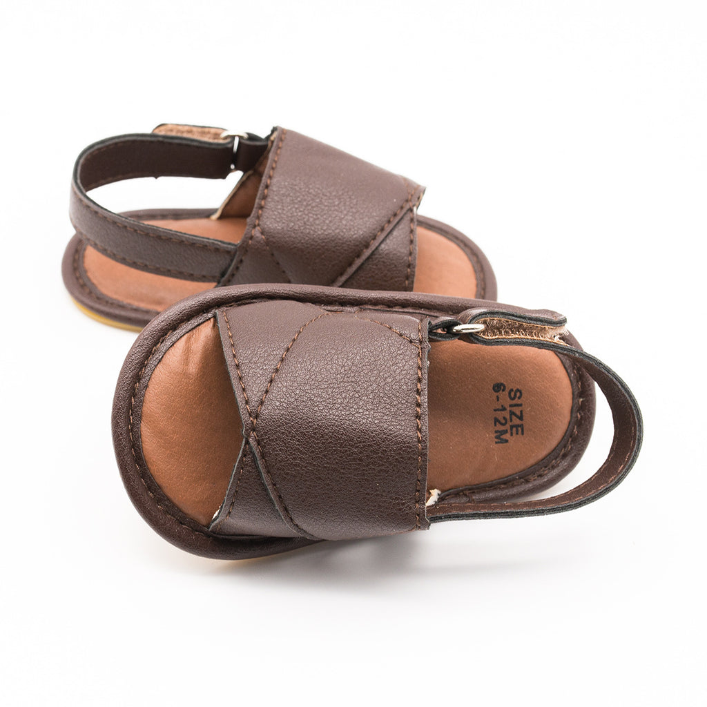 Brown Baby Sandals SDL7535B