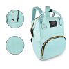 Sky Blue (diaper bag) Comfortable for Travelling Mothers BG5513B