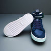 D&G Navy Blue High Ankle Shoes SH7054A