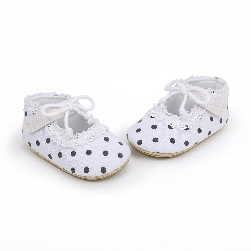 White Princess Lovely Toddler Baby Girls Shoes SH7143C