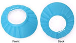 Sky Blue Adjustable Safe Soft Bathing Baby Shower Hair Wash Cap for Children 0-12 Years Old BCP1029A