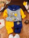 Future Hufflepuff Design Baby Hoodie & Trouser Set - Soft Fleece Stuff, Machine Washable - Perfect for Winter, Perfect for Outdoor TS6419C