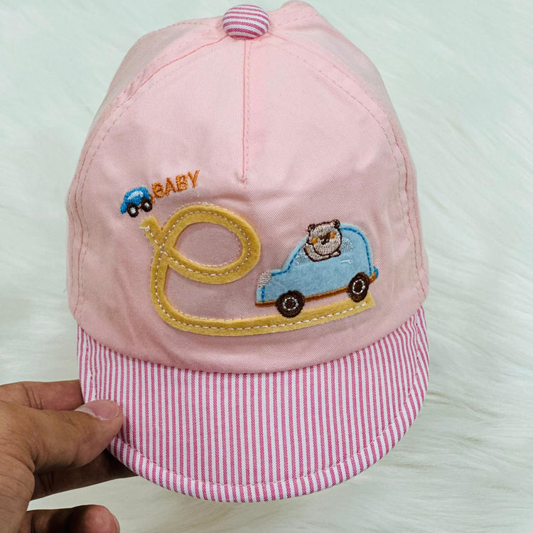 Pink Baby Car Cap CP5040C