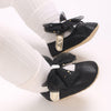 Black Bow Booties BTS9117D