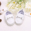 Casual Slip-on Low Top Loafer White Booties for Baby Boys BTS9103C