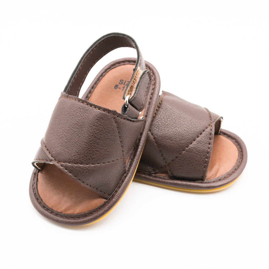 Brown Baby Sandals SDL7535B