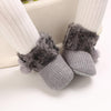 Gray Cute Comfortable Baby Warm Shoes SH7152B