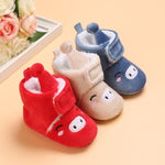 Blue Color Toddlers Winter Fashionable Boys And Girls Shoes SH7147C