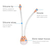 Orange Baby Nasal Aspirator Silicone Nasal Suction Snot Cleaner BCP1047C