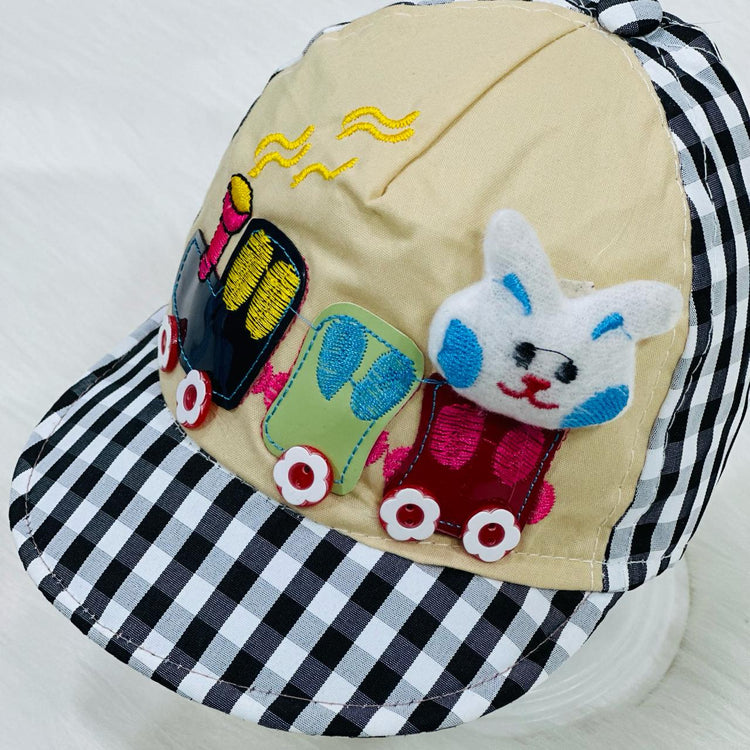 Baby Girl Fashion Balck & White Cap CP5027A