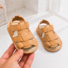 JF Mustard Summer Rubber-Sole Sandals for Boys And Girls SDL7593B