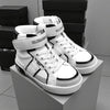 D&G White High Ankle Shoes SH7054B
