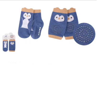 BF Blue Socks and Knee Pad Set SK3009A