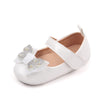 White Baby Girl Princess Shoes with Shiny Diamond SH7106C