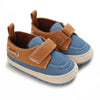 Blue & Brown Booties BTS9090A