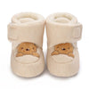 Brown Bear Baby Fleece Warm Shoes SH7136A