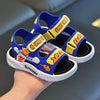 Summer Royal Blue New Fashionable Boys' Breathable Open-Toe Sandals, Lightweight and Comfortable, Anti-slip Sandals Suitable for Indoor, Outdoor, Beach, Four Seasons Sandals SDL7552B