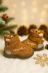 Brown High Quality Toddler Imported Winter Soles SH7174