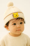Peach Color Baby Fashion Warm Winter Wool Cap (0 Months - 24 Months) CP5092F