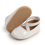 Girls Cream Color Shoes SH7072A