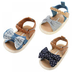 Blue Doted Sandals SDL7507C