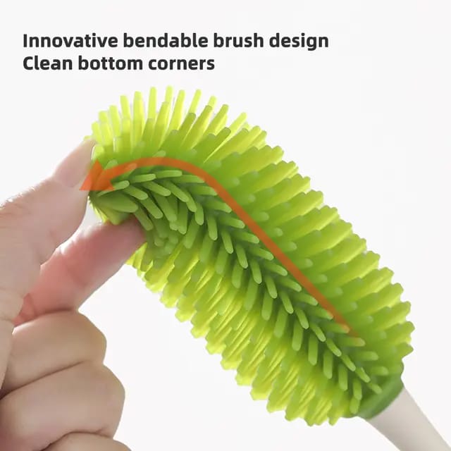 Green High Quality 3-Piece Bottle & Nipple Cleaning Brushes Set BCP1049C