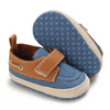 Blue & Brown Booties BTS9090A
