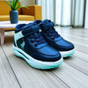 Navy Blue High Ankle Shoes SH7053B