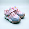 Pink & Silver with Duck Face Jogger Shoes SH7048B
