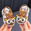 Deer Brown Soft Sandals SDL7547B