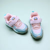 Pink & Silver with Duck Face Jogger Shoes SH7048B