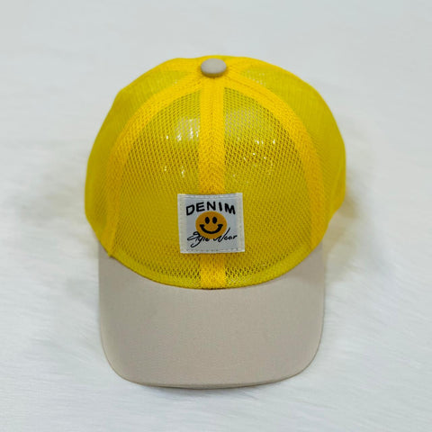 Yellow Children Baseball Cap CP5056