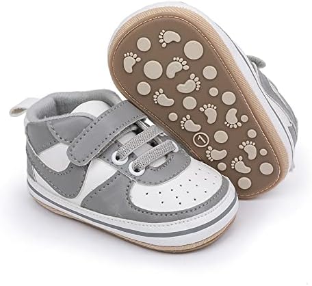 Gray & White Shoes SH7075D