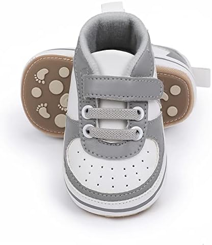 Gray & White Shoes SH7075D