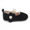 Black Flower Booties BTS9117C