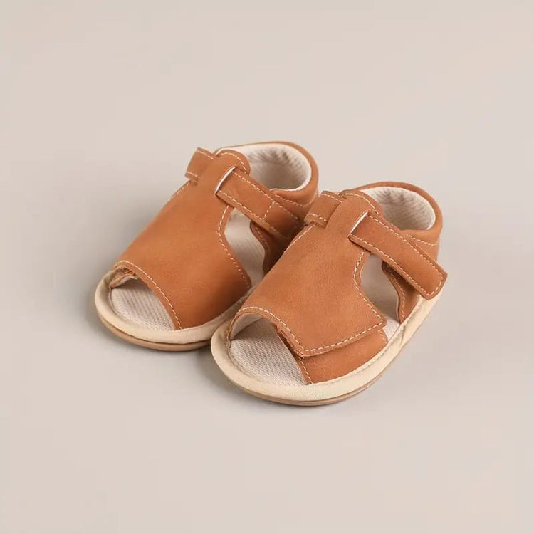 Infant Unisex Summer, Casual & Fashion Minimalist Solid Color Sandals SDL7539B