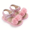 Pink Summer Floral Princess Sandals for Baby Girls SDL7542E