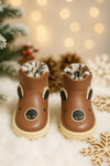 Brown High Quality Toddler Imported Winter Soles SH7173B