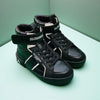 D&G Black High Ankle Shoes SH7054C