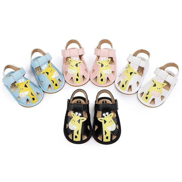 Baby Girls Pink Summer Giraffe Sandals SDL7537B