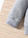 2pcs Boys' Spring/Autumn Fashion Simple Sport Letter Pattern Hoodie and Long Pants Set, Perfect for Outdoor TS6038E