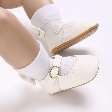 White Baby Princess Shoes SH7088A